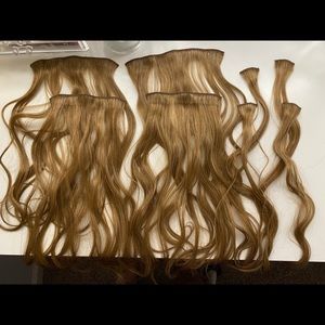 Hair extensions-20 inches/dirty blonde/light brown